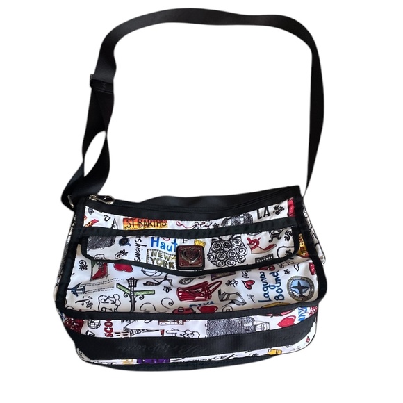 Brighton Multicolor Crossbody Adventure Awaits Women's Bag - Picture 5 of 10